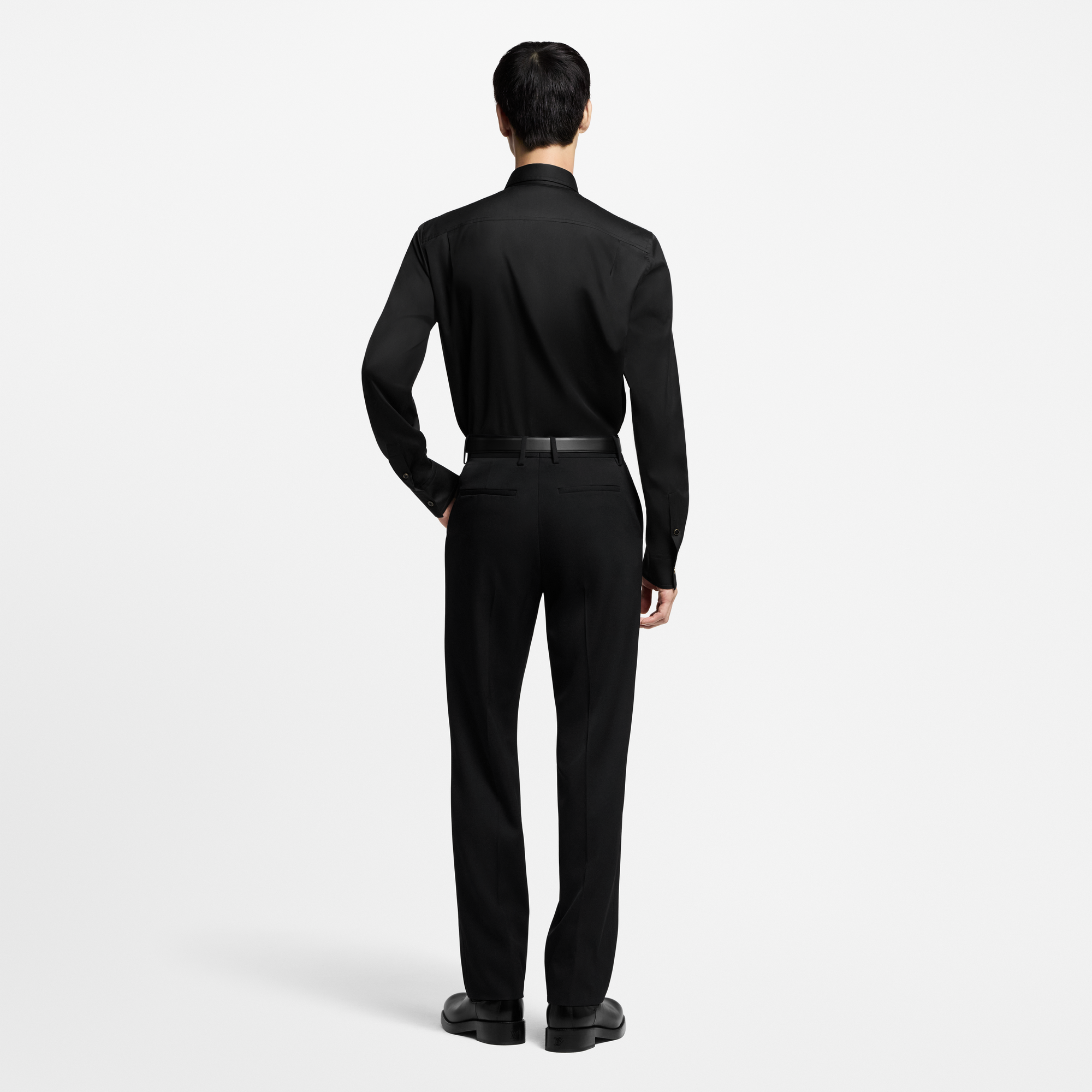 Pantaloni a sigaretta sartoriali in lana  Uomo Abbigliamento Pantaloni | LOUIS VUITTON (Zoom prodotto)
